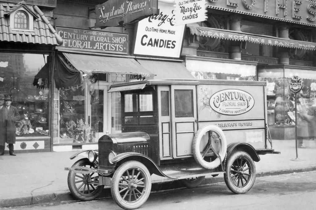 Ford T, camioneta de reparto (1924)