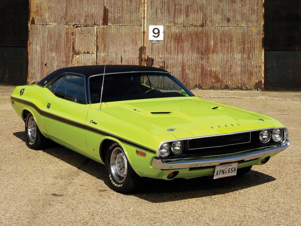 Uno de los últimos en llegar, el Dodge Challenger