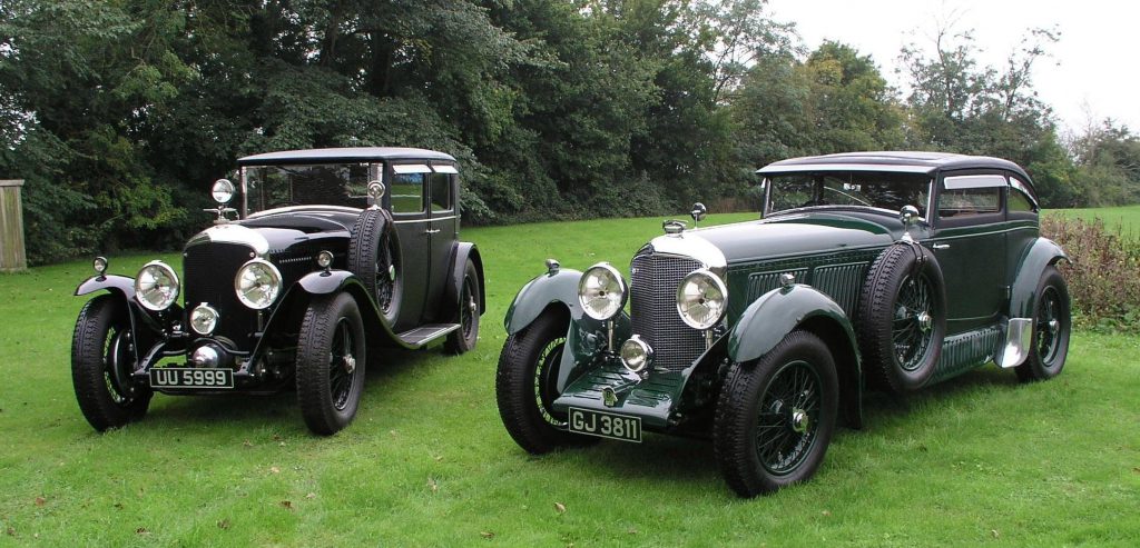Bentley Speed Six Saloon Mulliner Saloon (1929) y Sports Coupé Gurney Nutting (1930)
