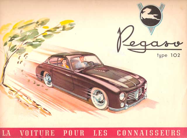 Pegaso publicidad de la época