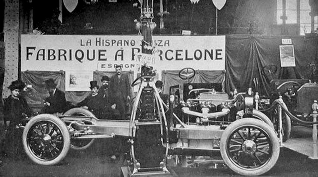 Stand de Hispano-Suiza en Paris (1907)