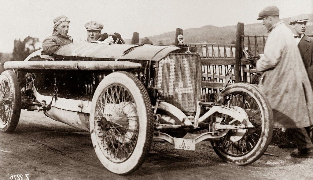 Historia de Mercedes-Benz: Mercedes 115 HP, ganador de la Targa Florio en 1914