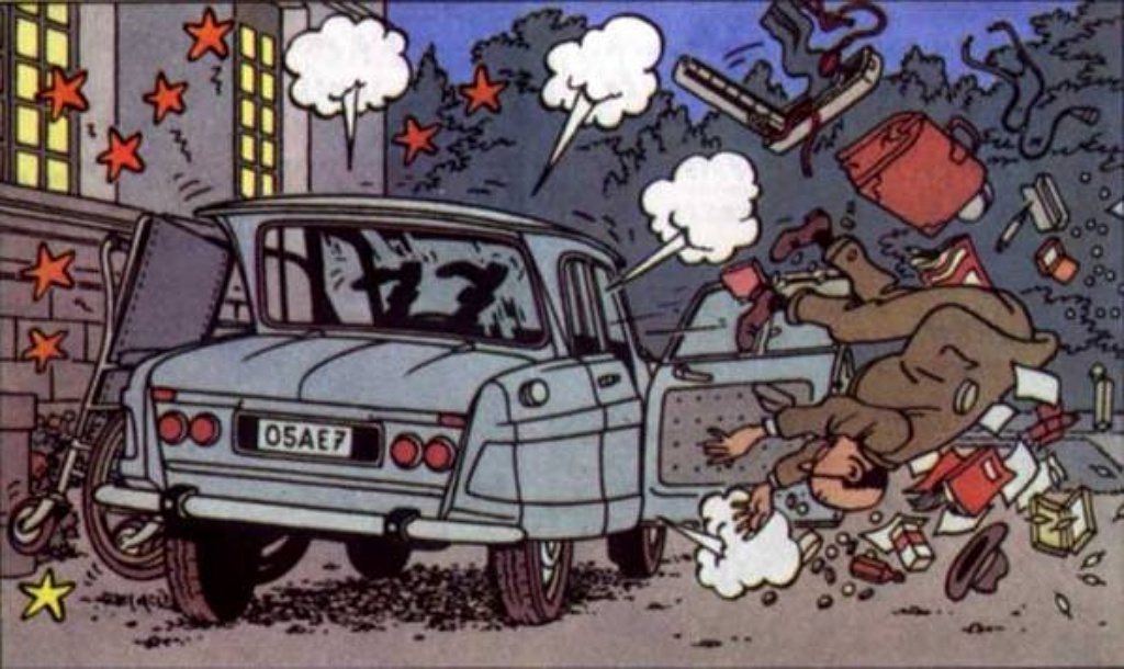 Viñeta de "Las Joyas de la Castafiore" | Studios Hergé