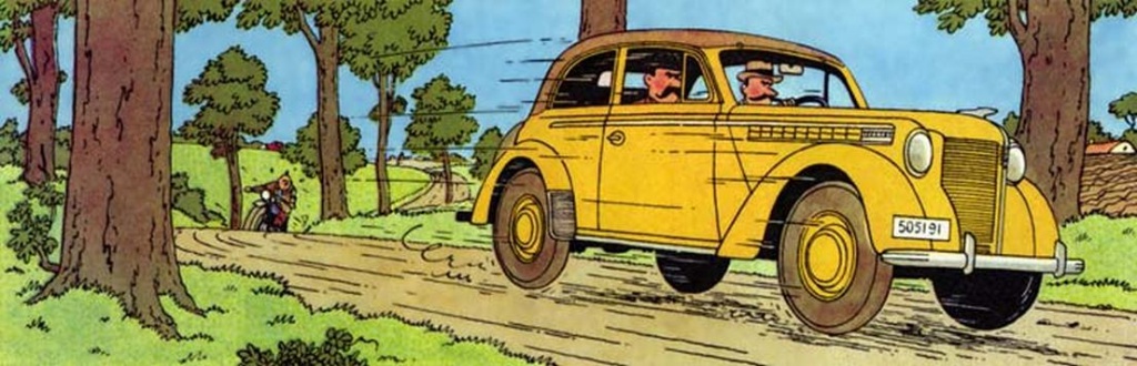 Viñeta de "El Cetro de Ottokar" | Studios Hergé