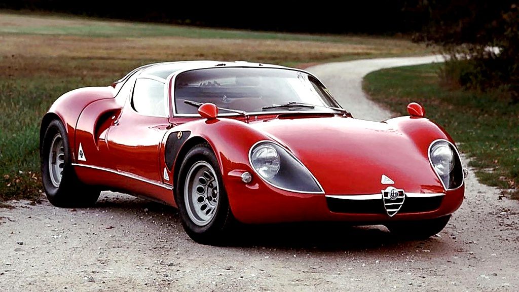 Coches clásicos italianos: Alfa Romeo 33 Stradale