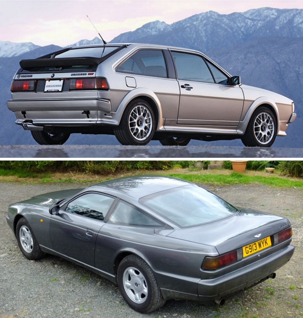 Volkswagen Scirocco & Aston Martin Virage | VW, Aston Martin