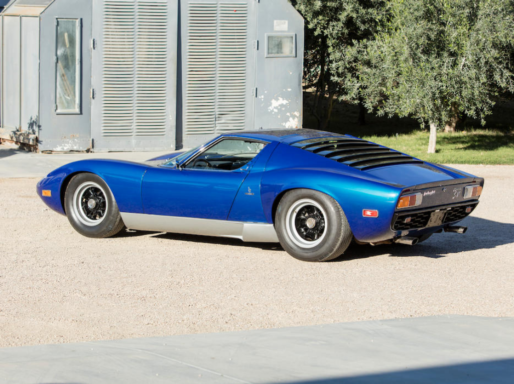 Lamborghini Miura SV (1971) est. 1,7-1,2 M$ | Bonhams 