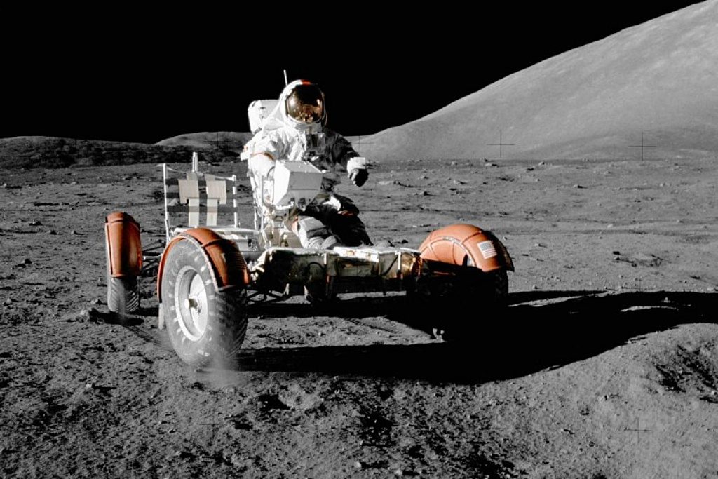 Historia de los coches eléctricos: Lunar Rover