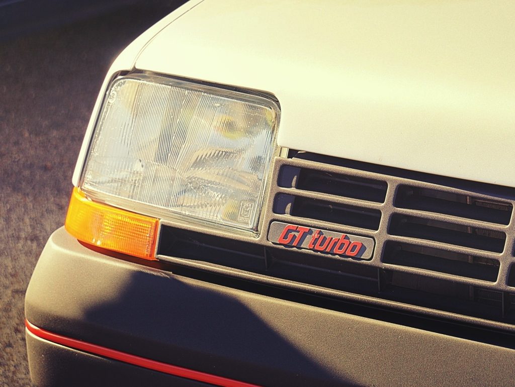 Typography Renault 5 Copa GT Turbo
