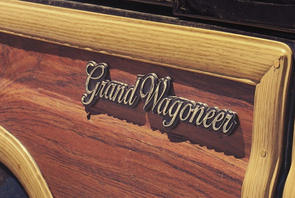 Typography Jeep Grand Wagoneer