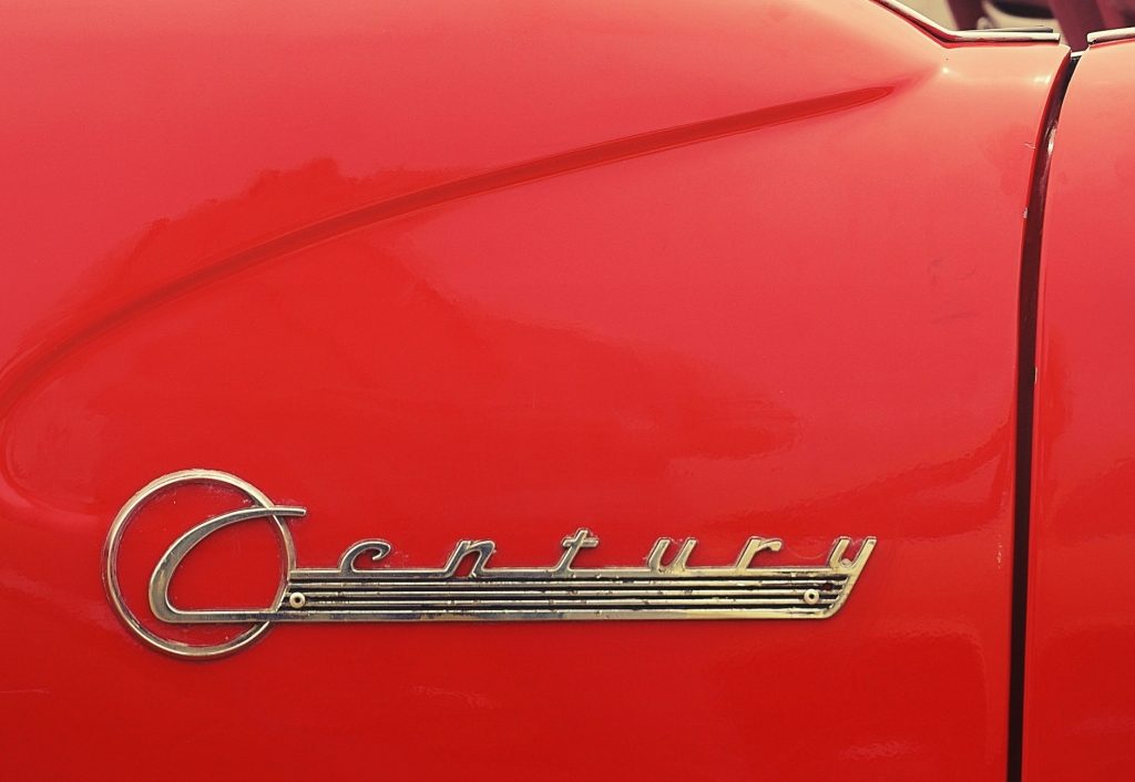 Typography Buick Century