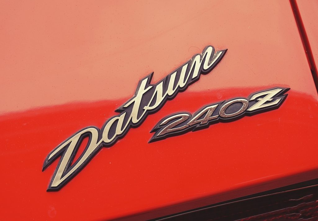 Typography Datsun 240Z