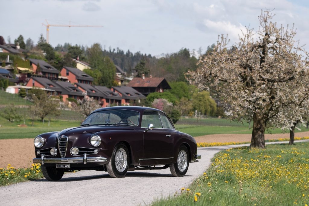 RM Sotheby's 1955 Alfa Romeo 1900C Super Sprint Coupe by Touring $ 224,000