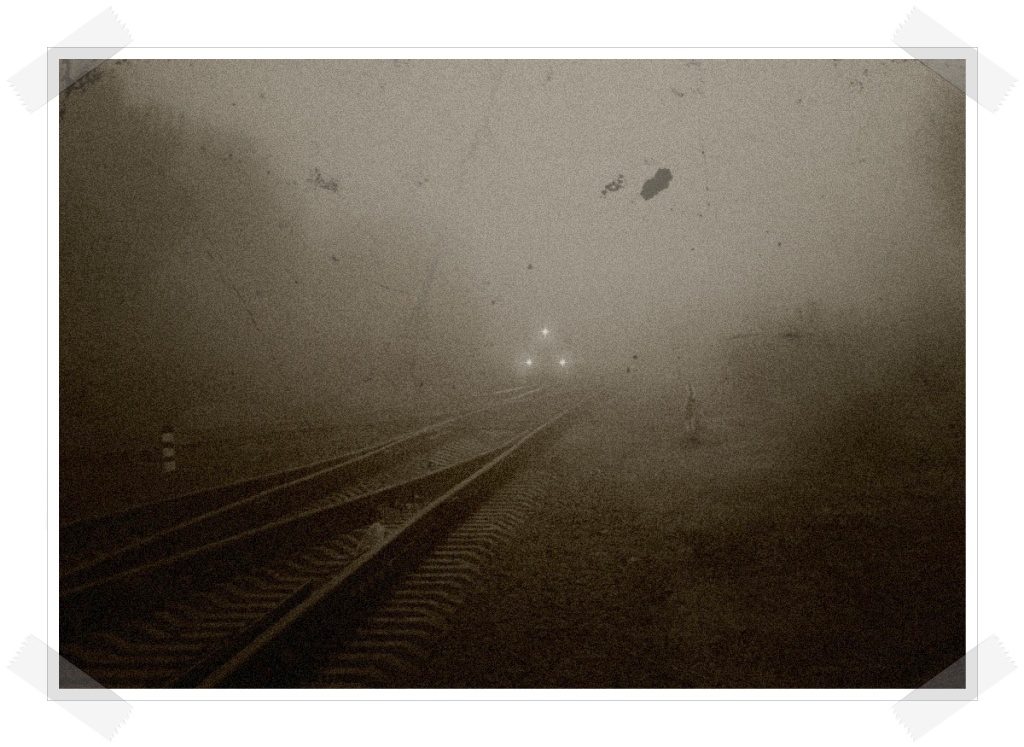 Tren en la niebla