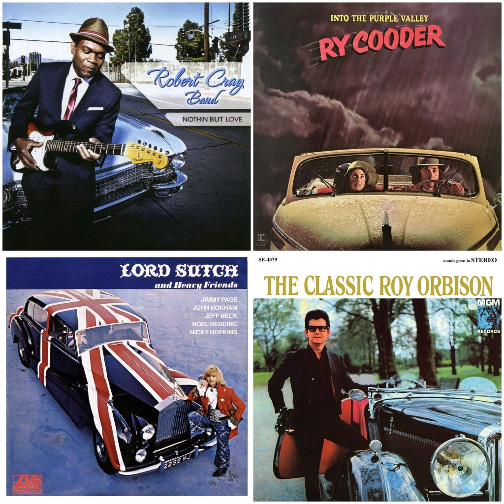 Robert Cray Band - Nothin but love · Roy Orbison - The classsic Roy Orbison · Ry Cooder - Into The Purple Valley · Screaming Lord Sutch - Lord Sutch and Heavy Friends