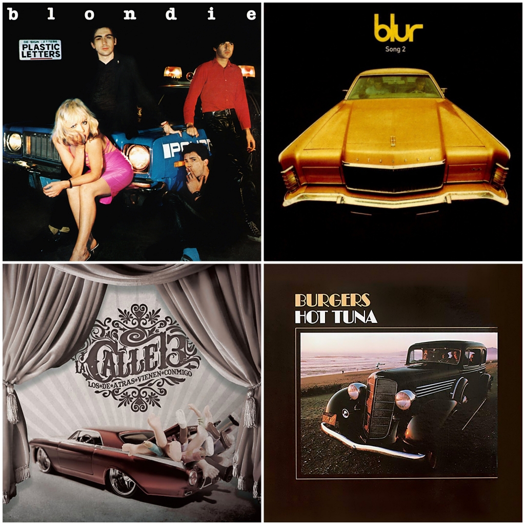 Blondie - Plastic Letters · Blur - Song 2 · Burgers - Hot Tuna · Calle 13 - Los de Atrás Vienen Conmigo