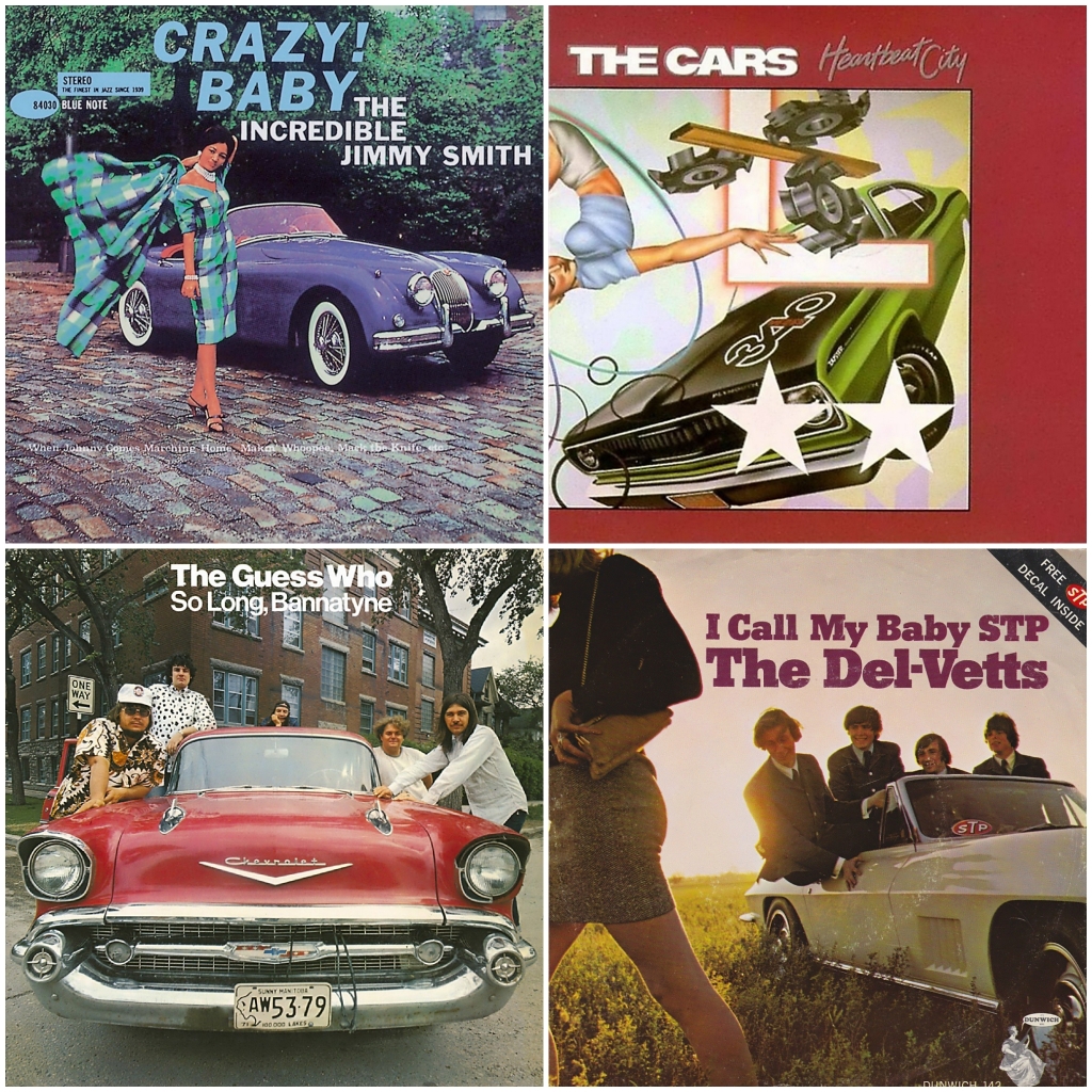 The Cars - Heartbeat City · The Del-Vetts - I call my baby STP · The Guess Who - So long, Bannatyne · The Incredible Jimmy Smith - Crazy baby