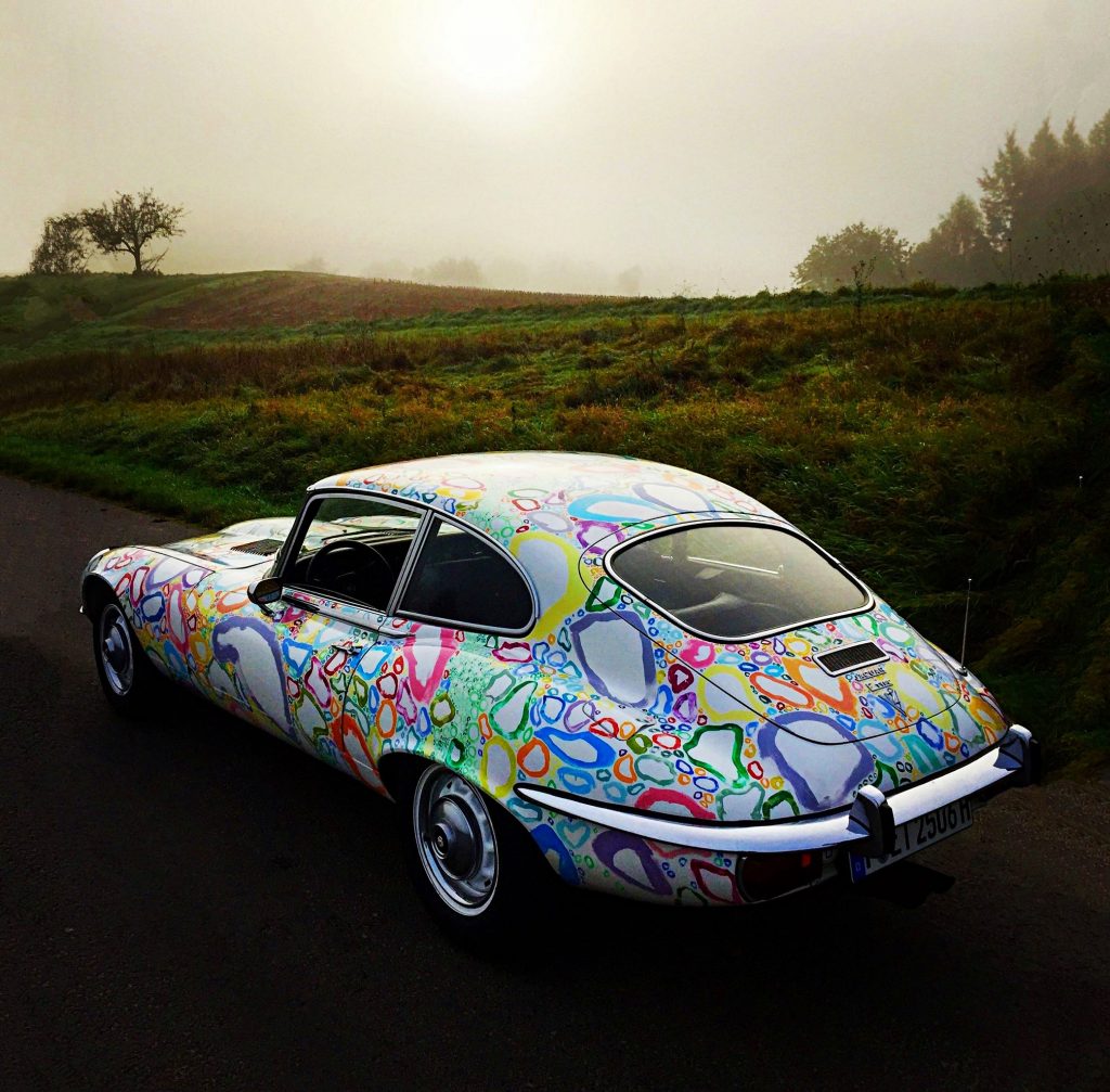 El Jaguar E-Type diseñado por Luzius Ziermann