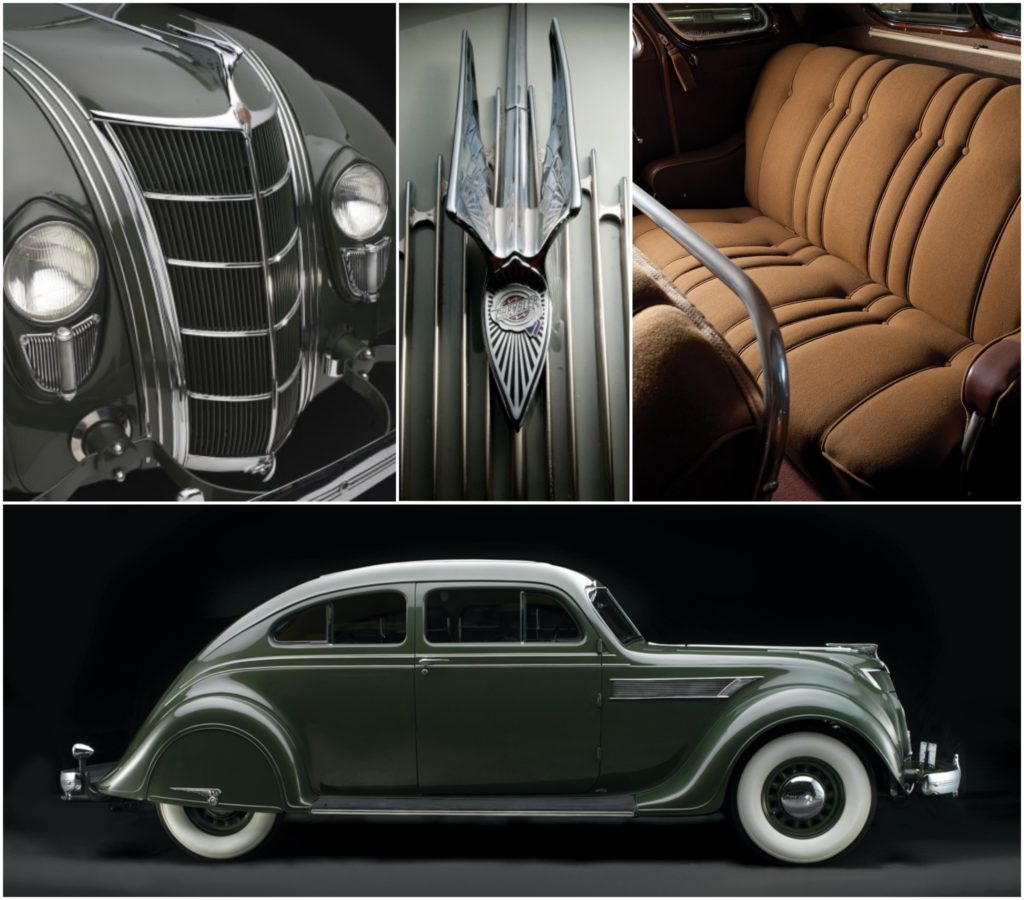 El Chrysler Airflow de 1933 no tuvo éxito comercial pero su estilo "Streamline" tuvo repercusión mucha repercusión en el resto del mercado.
