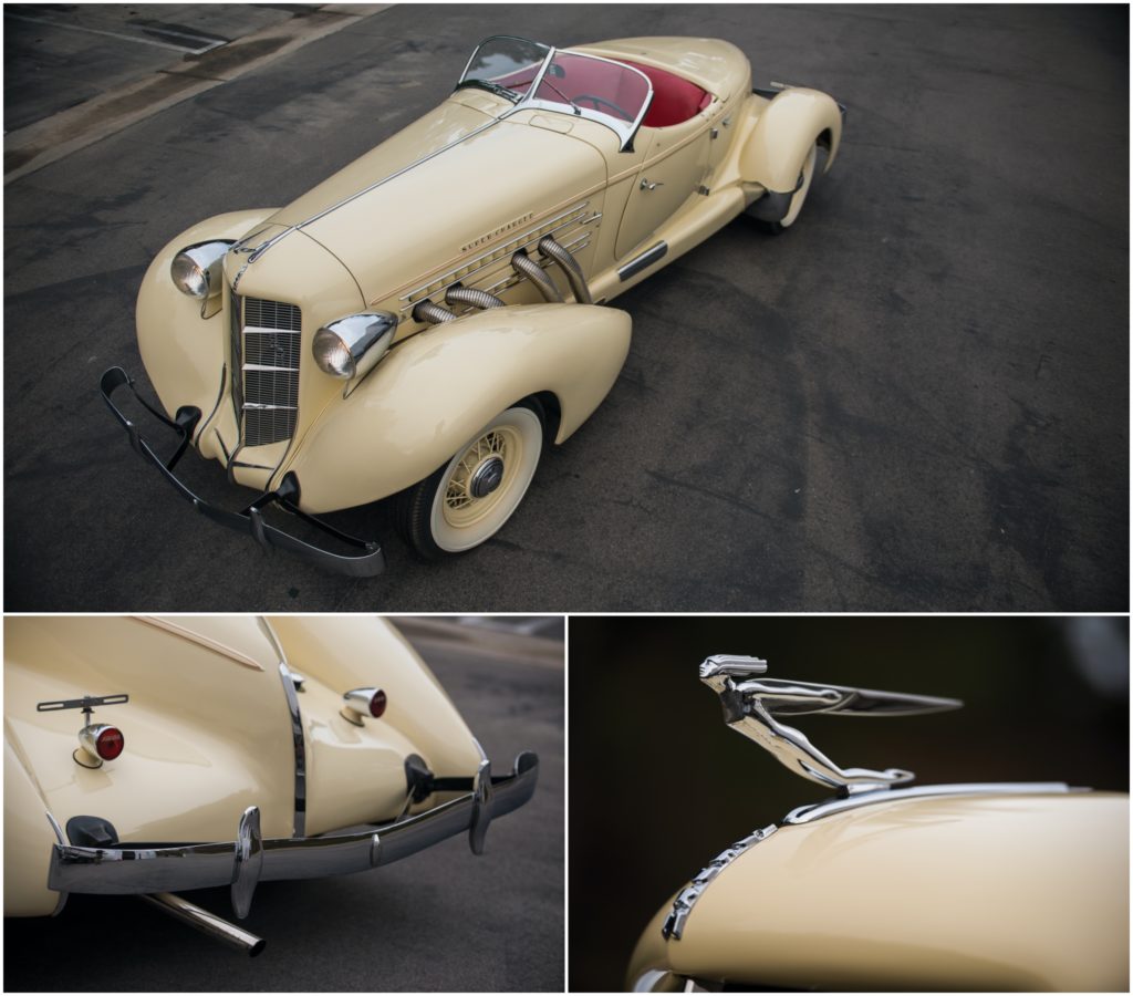 Auburn 851 Speedster de 1935 diseñado por Gordon Buehring, una obra maestra del diseño aerodinámico
