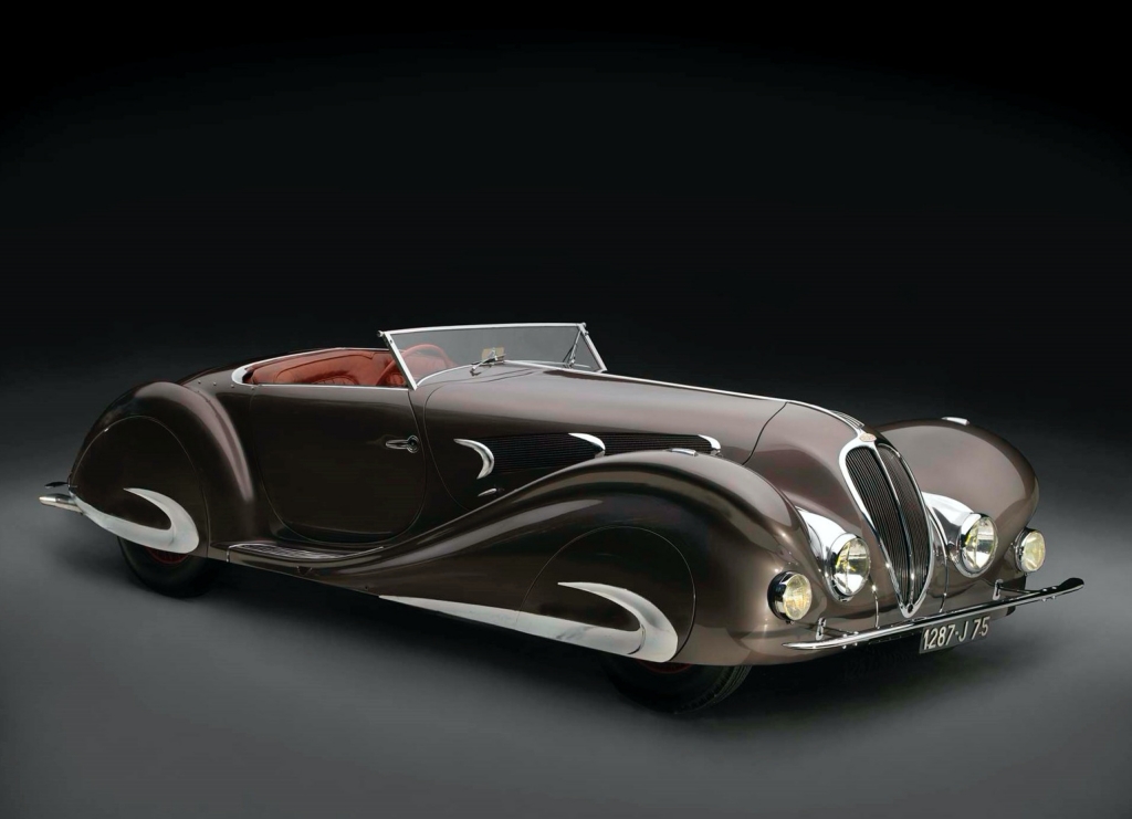 Delahaye 135MS Roadster diseñado por Figoni & Falaschi de 1937