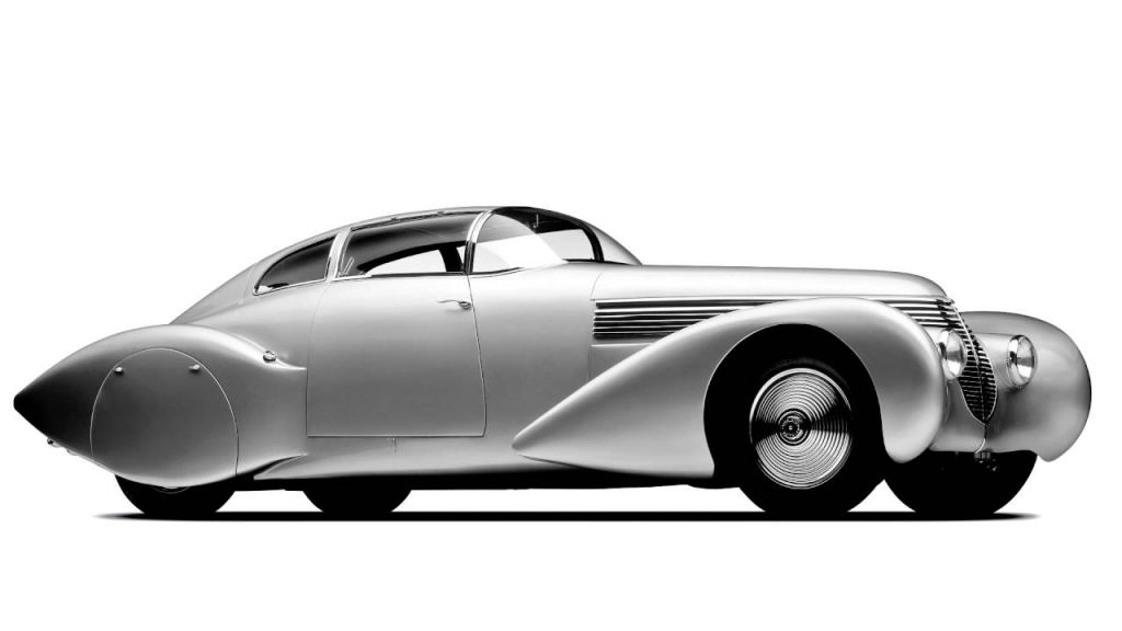 Hispano-Suiza Dubonnet Xenia de 1938 3/4 frontal