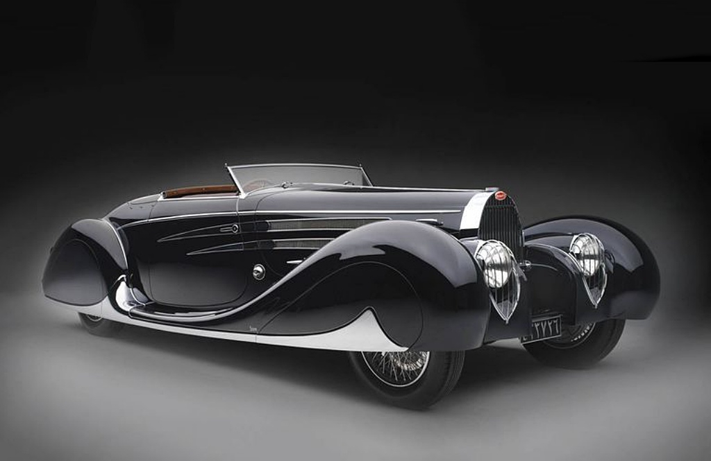Bugatti Type 57C de 1939 diseñado por Vanvooren