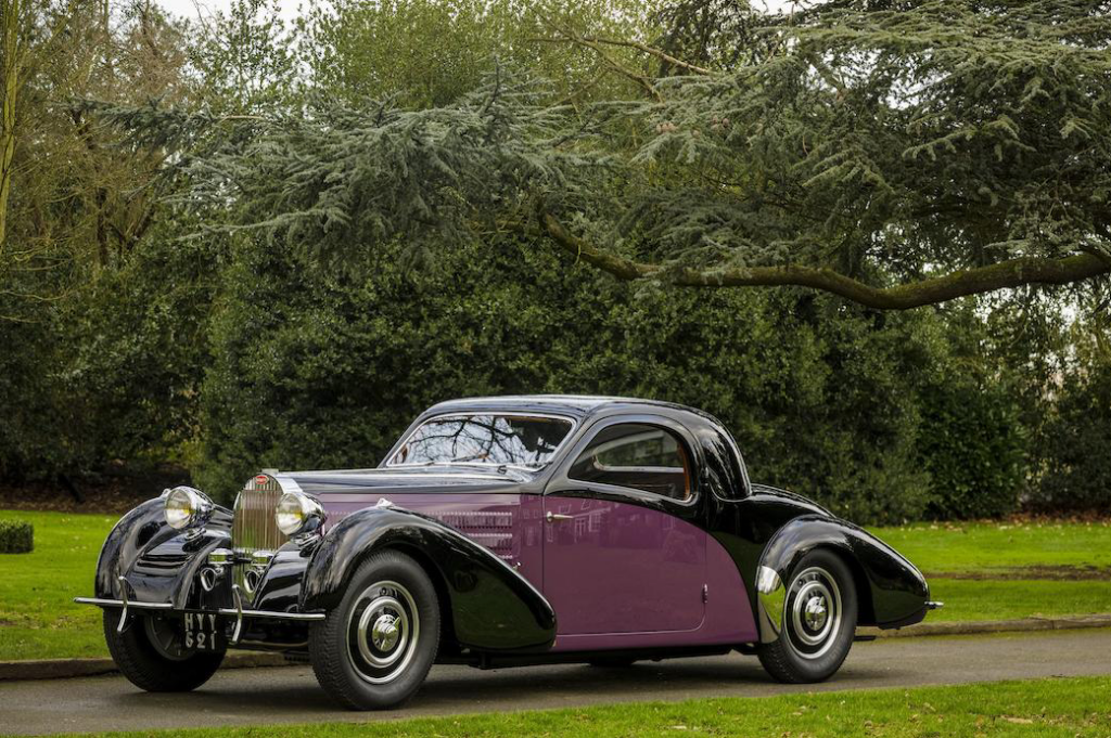 1938 Bugatti Type 57 Atalante Coupé (sin vender, est. 1,5-1,8 M€) | Bonhams
