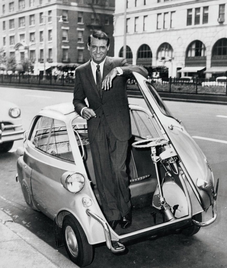 Cary Grant publicitando el BMW Isetta en los años '50 | BMW