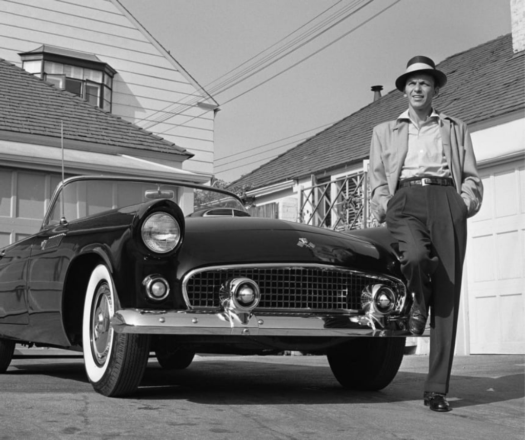 Frank Sinatra y su Ford Thunderbird del '55 | Frank Worth