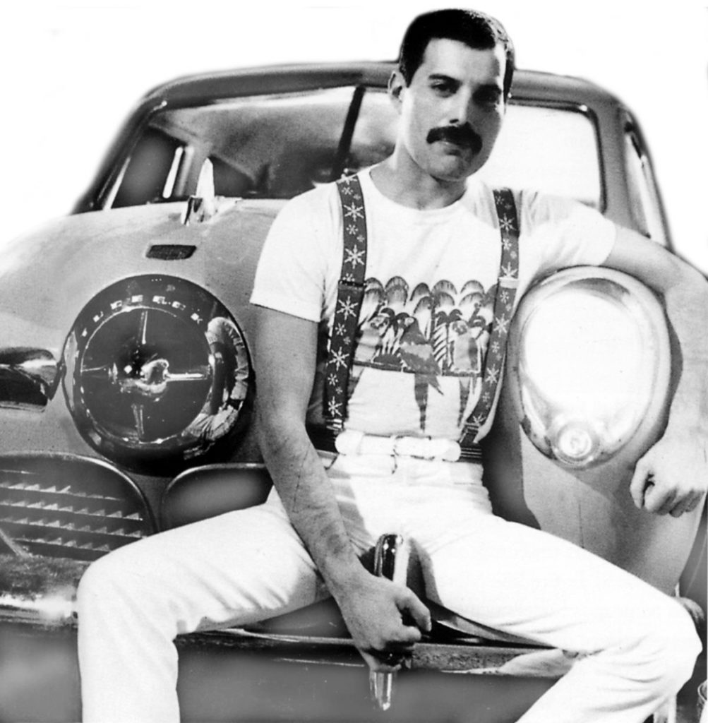 Freddy Mercury con un Studebaker Champion del '50 | Rock Stars Cars de Red Planet