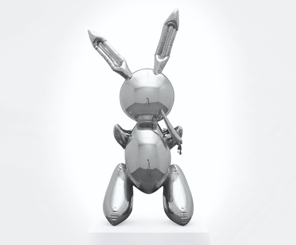 “Rabbit (Conejo)” de Jeff Koons (1986) vendido por Christie’s en New York el 15.5.2019 por 91,1 M$
