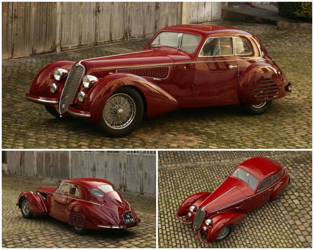 Alfa Romeo 8C 2900B Touring Berlinetta (1939) vendido por Artcurial en Paris el 11.2.2019 por 19 M$