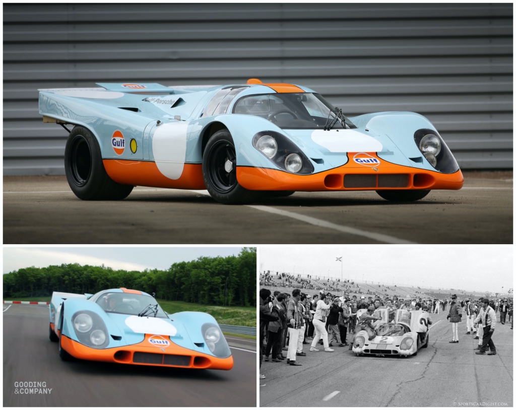 Porsche 917 K (1970) vendido por Gooding en Pebble Beach el 19.8.2017 por 14 M$ (14,7 M$)