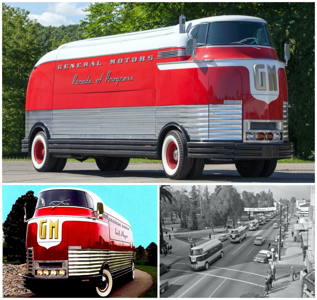 GM Futurliner (1950) vendido por Barrett-Jackson en Scottsdale el 21.1.2006 por  4,3 M$ (5,5 M$)