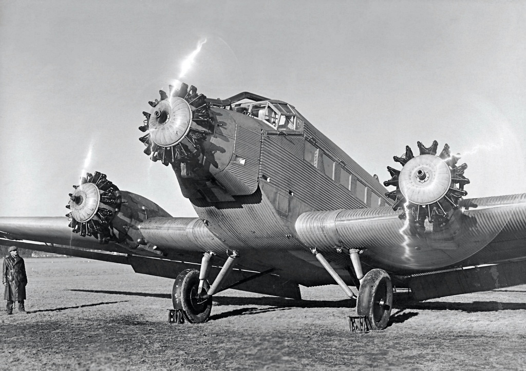 Junkers Ju52 con motores BMW