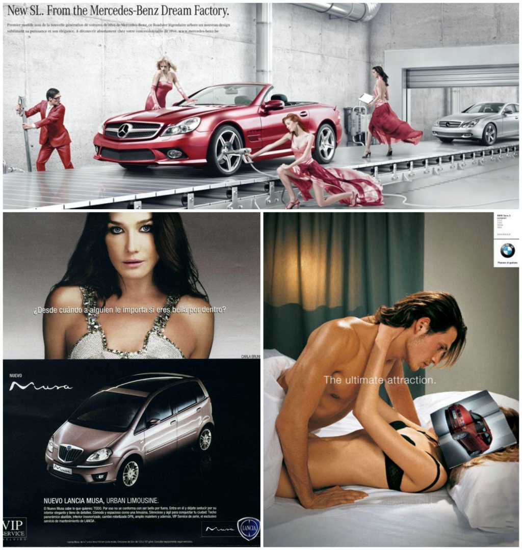 Mujer historia automóvil: Anuncios machistas coches 3