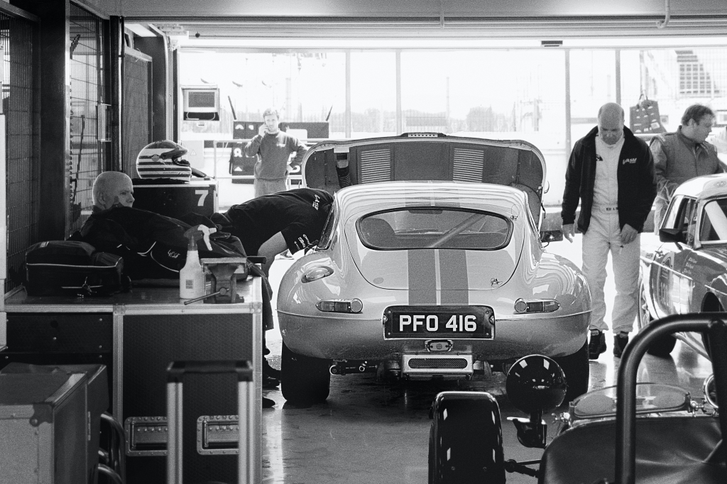 E-Type garage