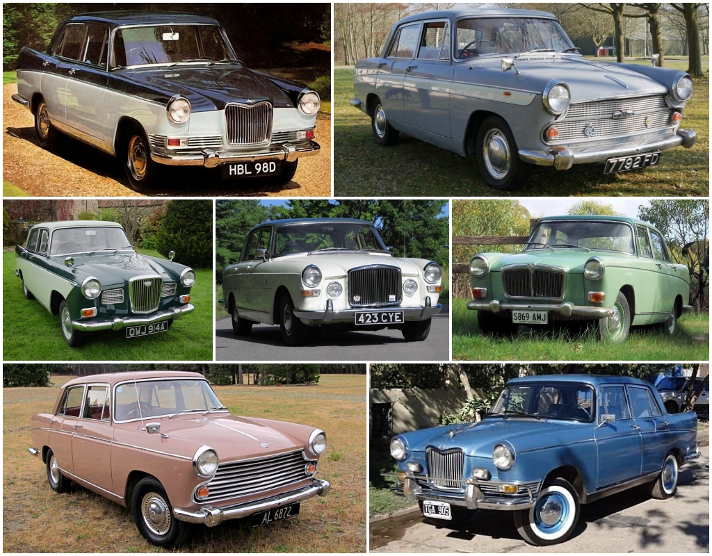 Pasión Badge engineering 10 Farina Riley 4/68 Austin Cambridge Wolseley 15/60 Vanden Plas Princess Morris Oxford MG Magnette Siam Di Tella