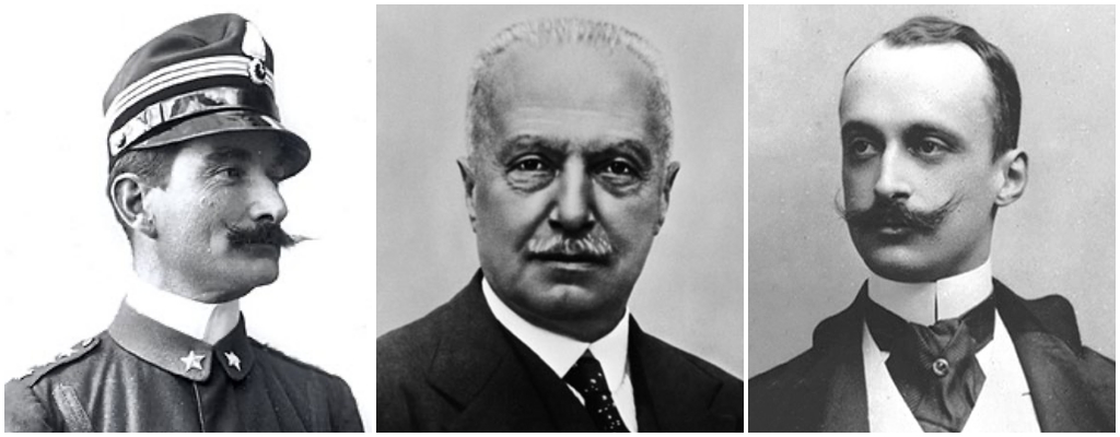 Federigo Caprilli, Giovanni Agnelli y Emanuele di Bricherasio