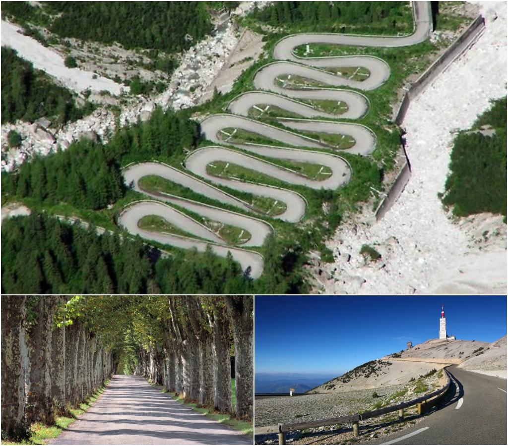 Mejores rutas en coche Europa Curvas del Col de Turini, una carretera típica de la Provenza y el ascenso al Mont Ventoux | Danita Delimont & ilovecycling.com