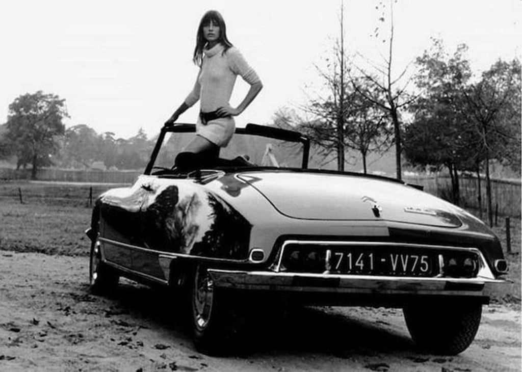 Stars & Cars 3 Jane Birkin y su Citroën DS 19 descapotable