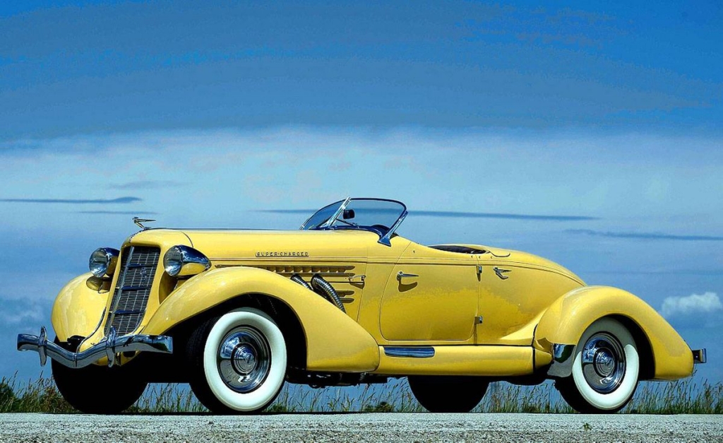 Mis clásicos preferidos... Auburn Speedster 851/2 SC: 500 unidades aprox. entre 1935 y 1936