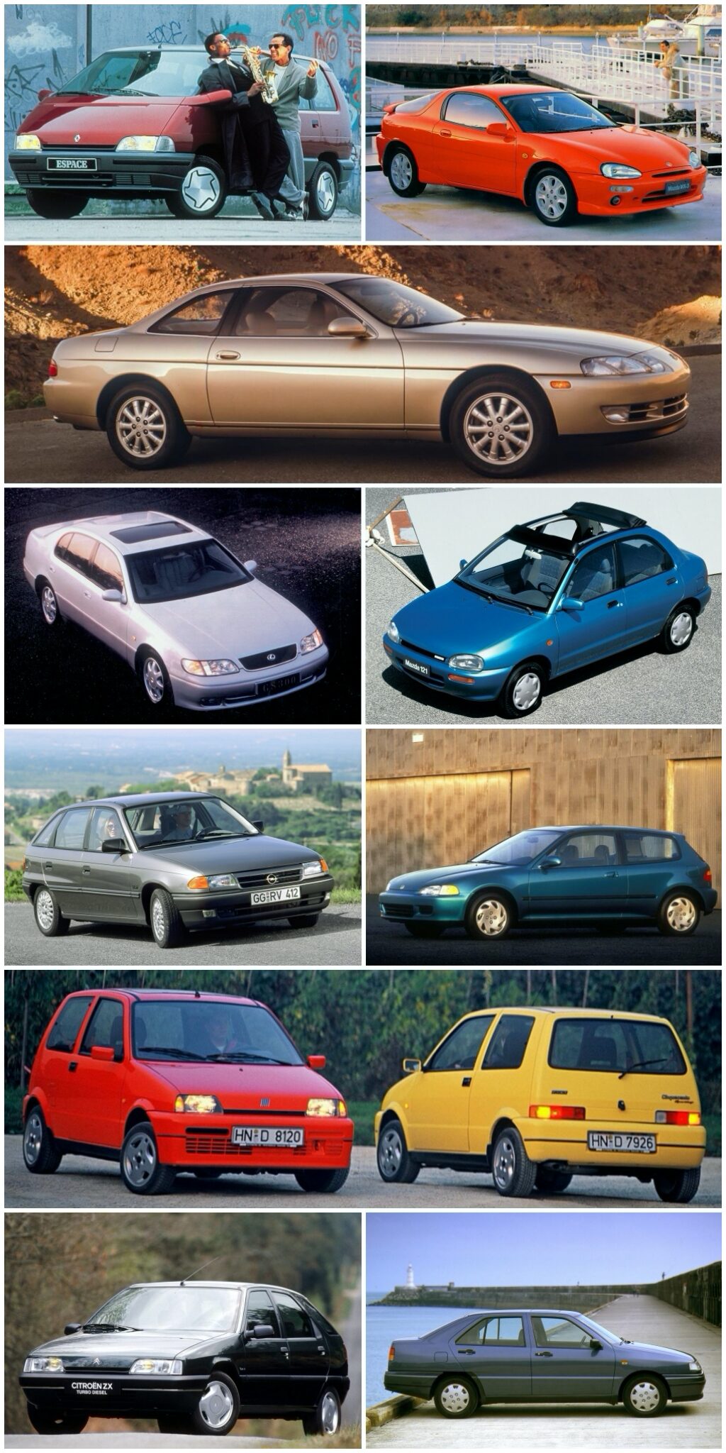 Coches con 30 años en 2021