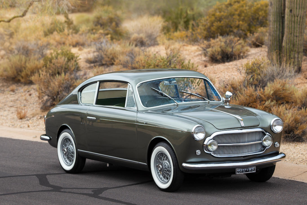 Subastas Arizona 2021: 1954 FIAT 1100/103 TURISMO VELOCE CHARMANT COUPE Vignale 190.400 $ (est. 175-225.000 $) | Bonhams