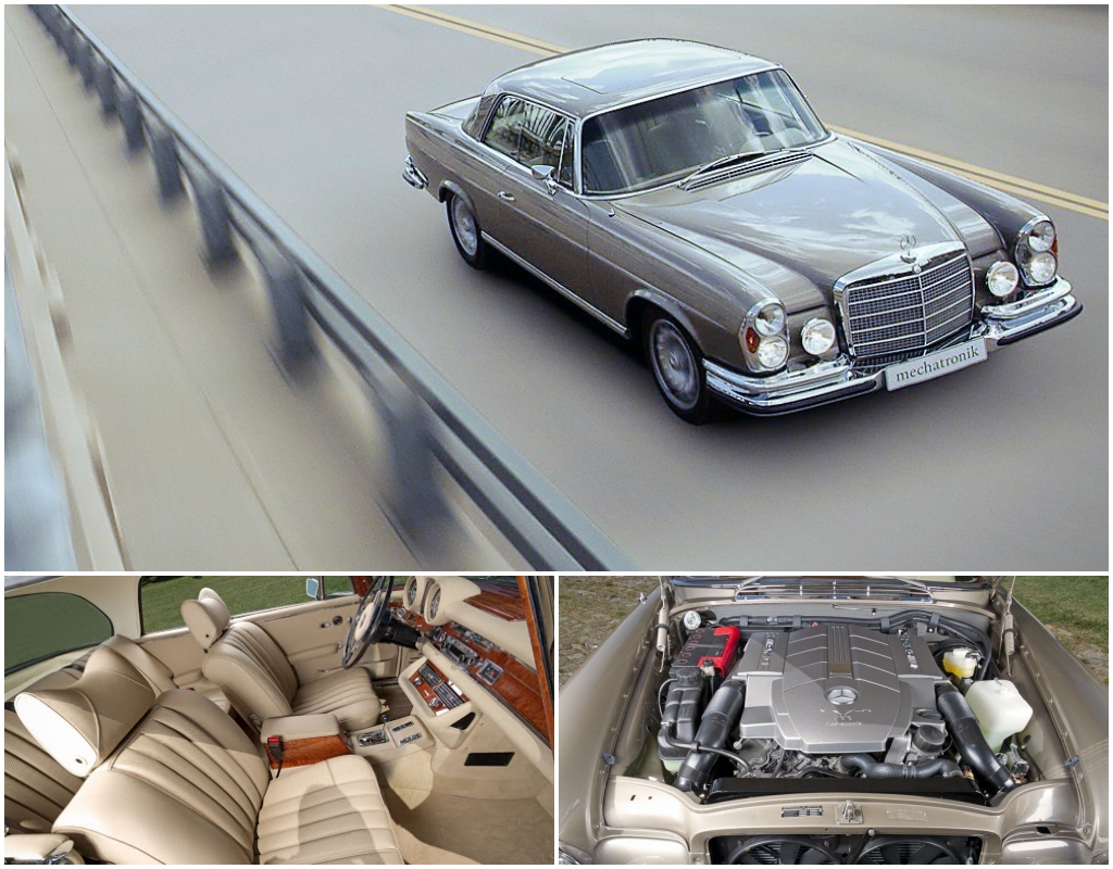 Restomod: Mercedes-Benz W111 de Mechatronik