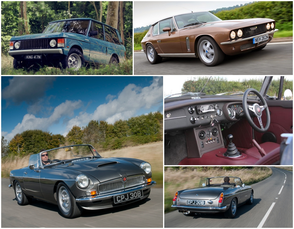 Restomod: Range Rover de Kingsley, Jensen Interceptor de Jensen International Automotive y MBG de Frontline Developments