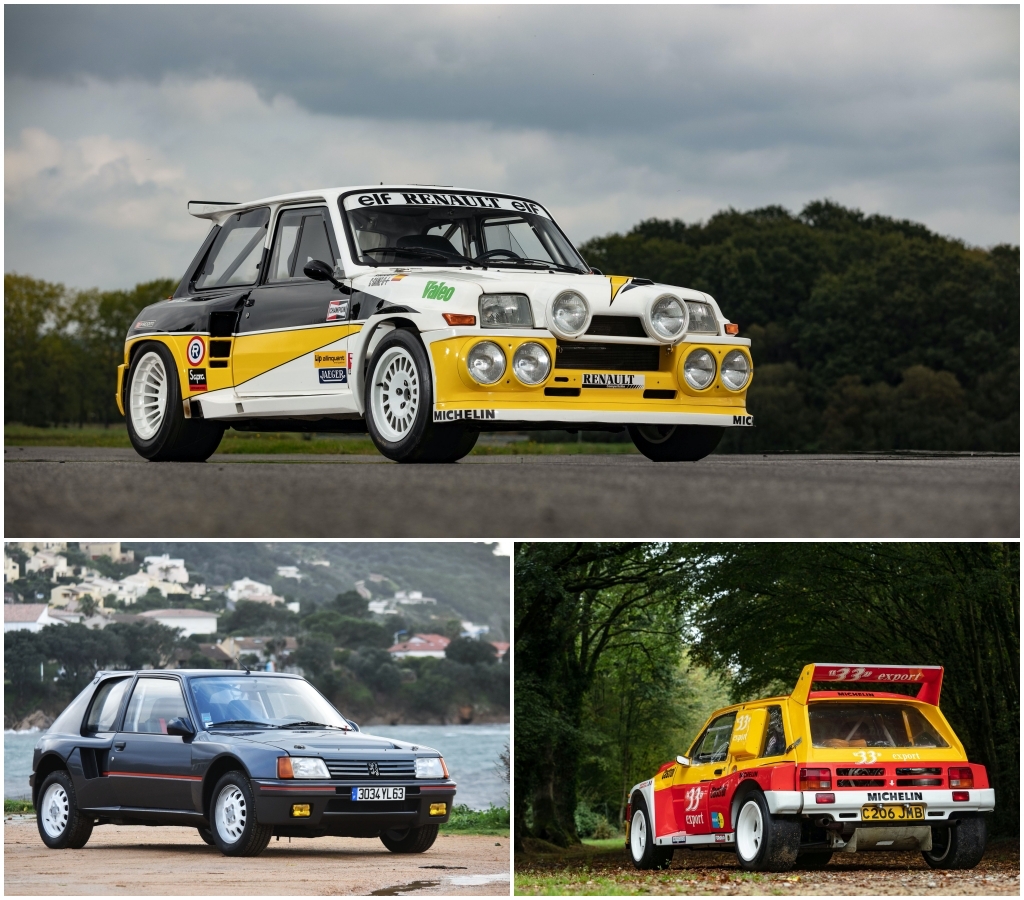 Subastas Paris 2021: Renault 5 Maxi Turbo (1985) - Peugeot 205 Turbo (1984) - MG Metro 6R4 (1985) | Artcurial