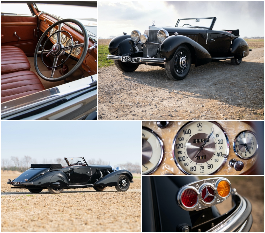 Amelia Island 2021: Mercedes-Benz 500 K Three-Position Roadster Windovers (1935) | RM Sotheby’s