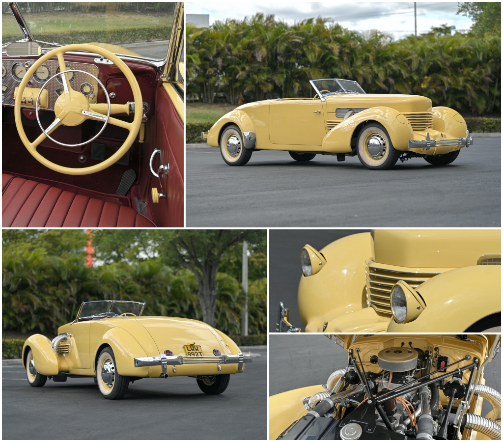 Amelia Island 2021: 1937 Cord 812 Supercharged Cabriolet est 225-275.000$ venta 229.600$ | RM Sotheby's